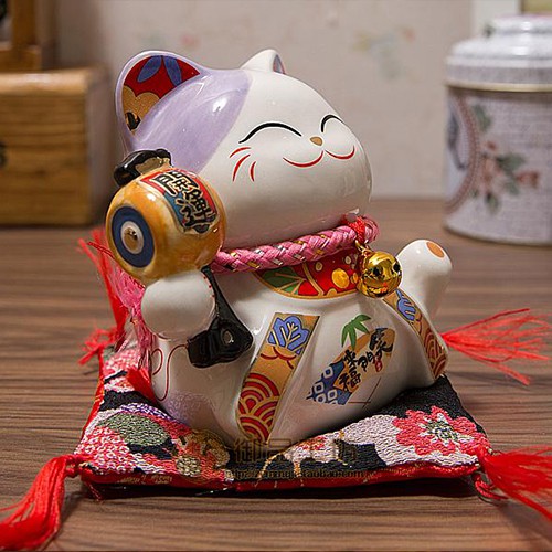 富貴必達開運貓(高10CM)